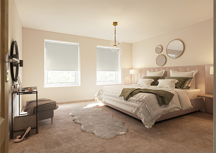 Levant (FR Blackout), Light Taupe - Twist&Fit Roller Blind - Image 7